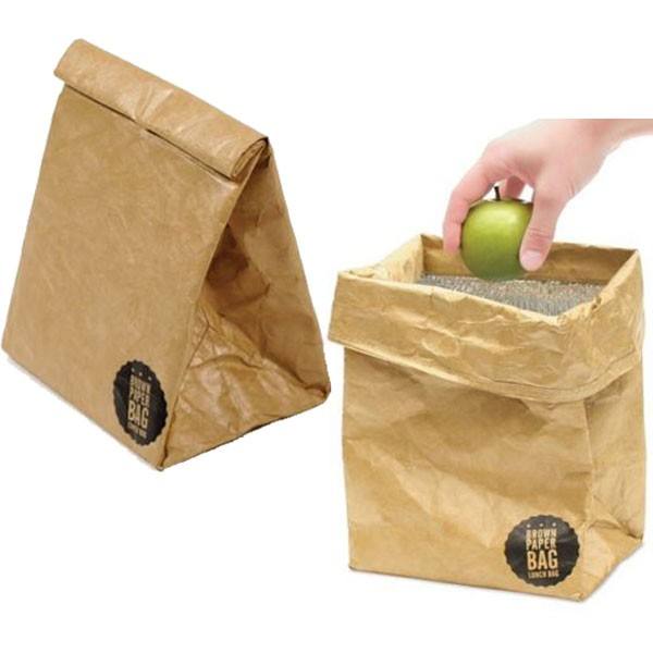 Torbe za ručak izolirane kraft papirom