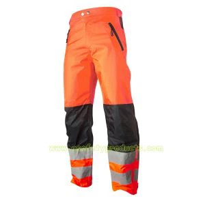 Reflektirajuće muške radne hlače otporne na ulje